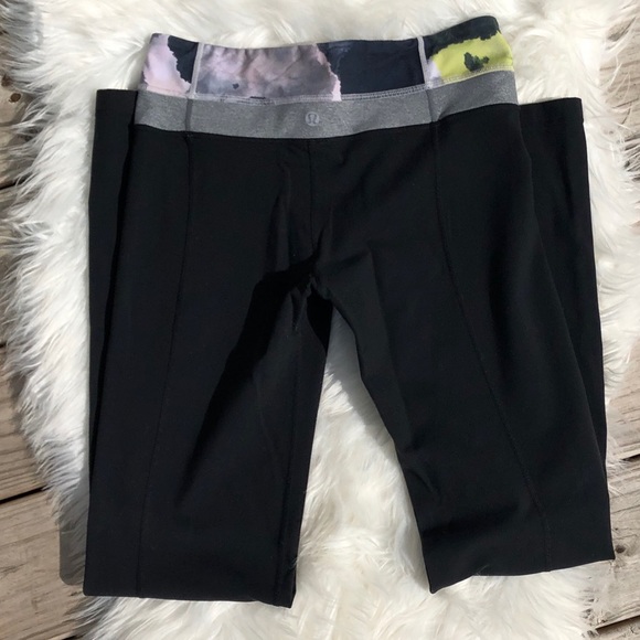 LULULEMON ATHLETICA WORKOUT PANT BLACK SMALL WOMEN - Picture 2 of 4